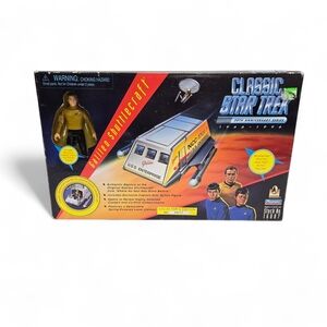 Star Trek Galileo Shuttlecraft Captain Kirk Action‎ Figure Playmates 1996 Vtg